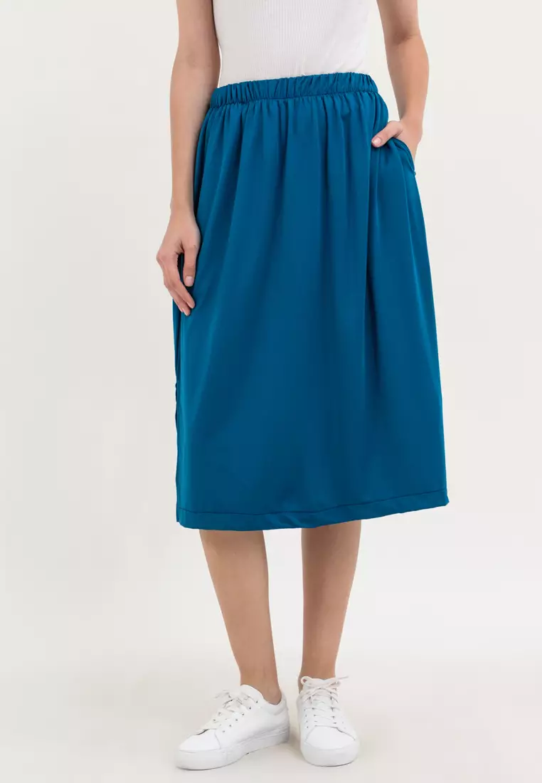 Laica Cotton Midi Skirt