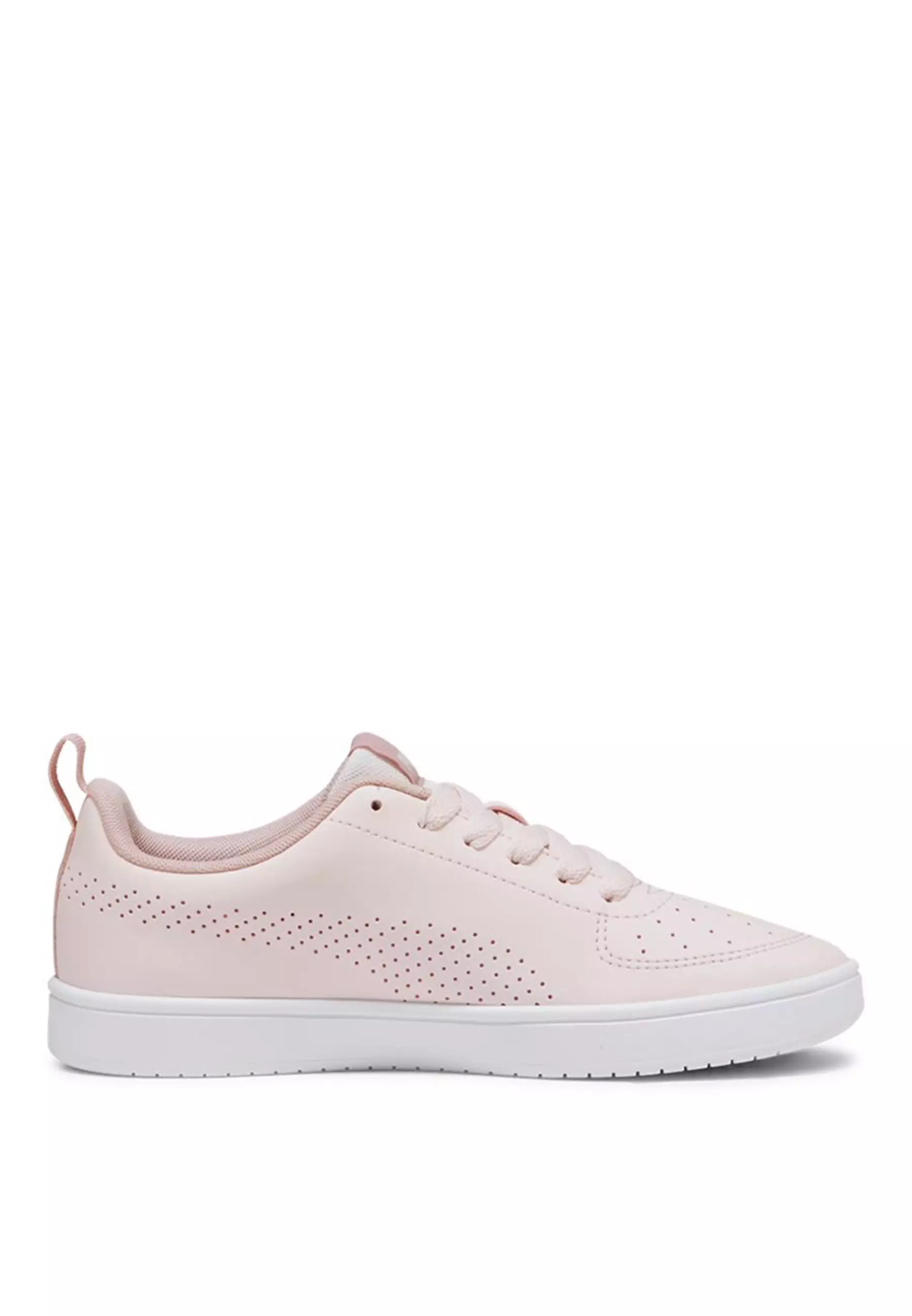 Puma smash perforated trainers on sale