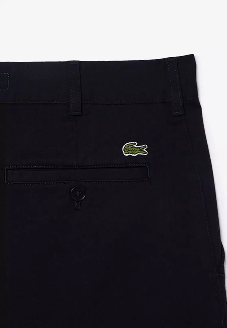 Slim Fit Stretch Cotton Pants