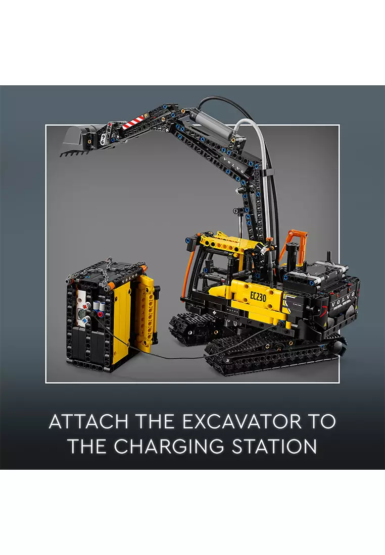 Technic 42175 Volvo FMX Truck & EC230 Electric Excavator, Age 10+, Building Blocks, 2024 (2274pcs)