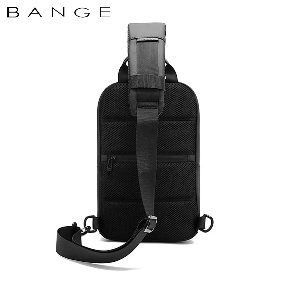 BANGE BG3077 Tas Selempang Pria Waist Bag Pria Sling Bag Pria- Grey