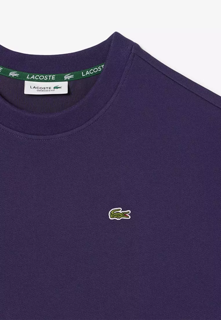 Oversized Double Face Piqué T-shirt