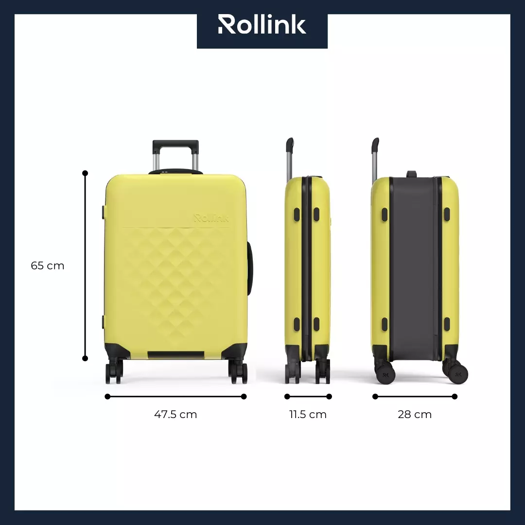 Rollink Flex 360 Spinner 26 Deep Lagoon - Koper 4 Roda 26 inch