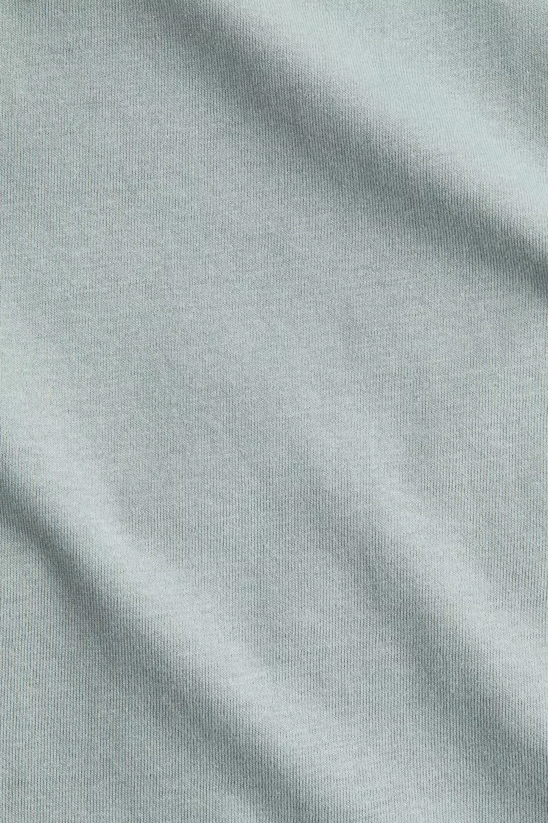 Boat-neck cotton top