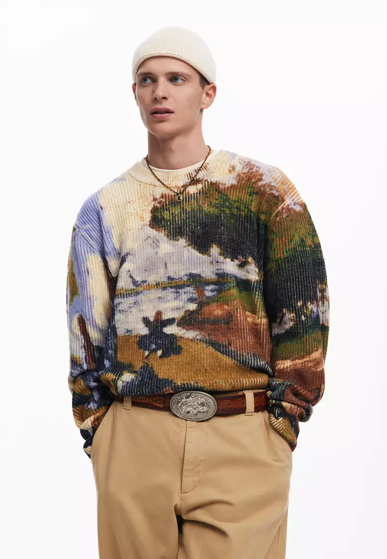 Desigual Man Long pants with pockets.