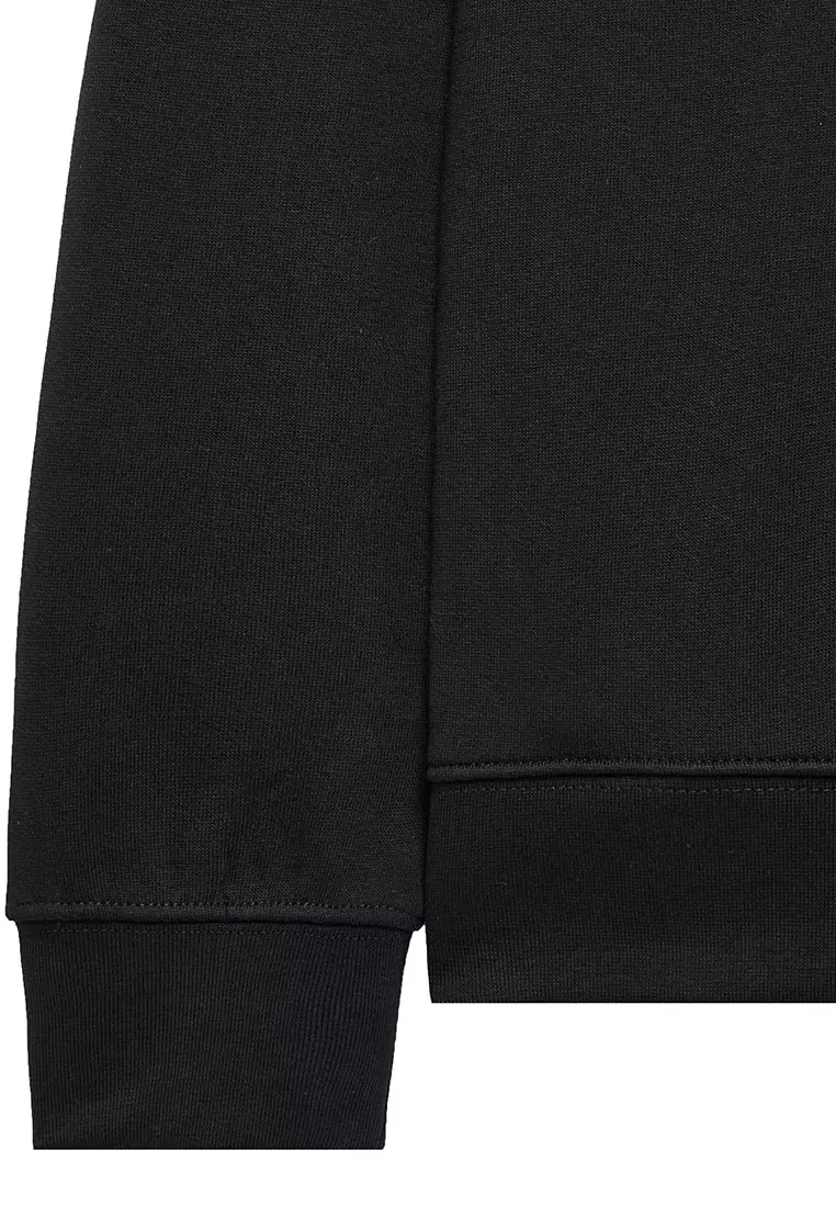 MENS BLACK FERRER BADGE SWEATSHIRT