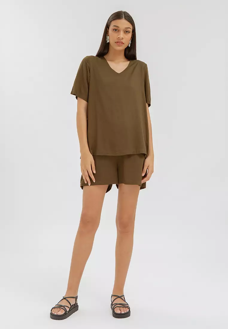 MOC Women By Minimal Vines 1-Olive