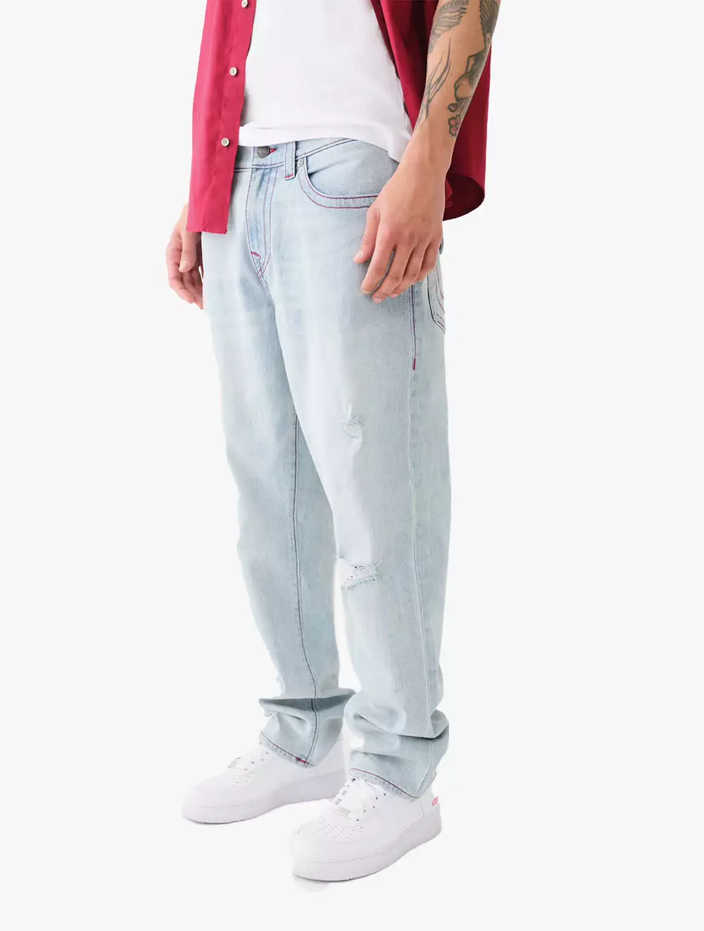 simpti 1Tuck 貧しかっ Wide Denim