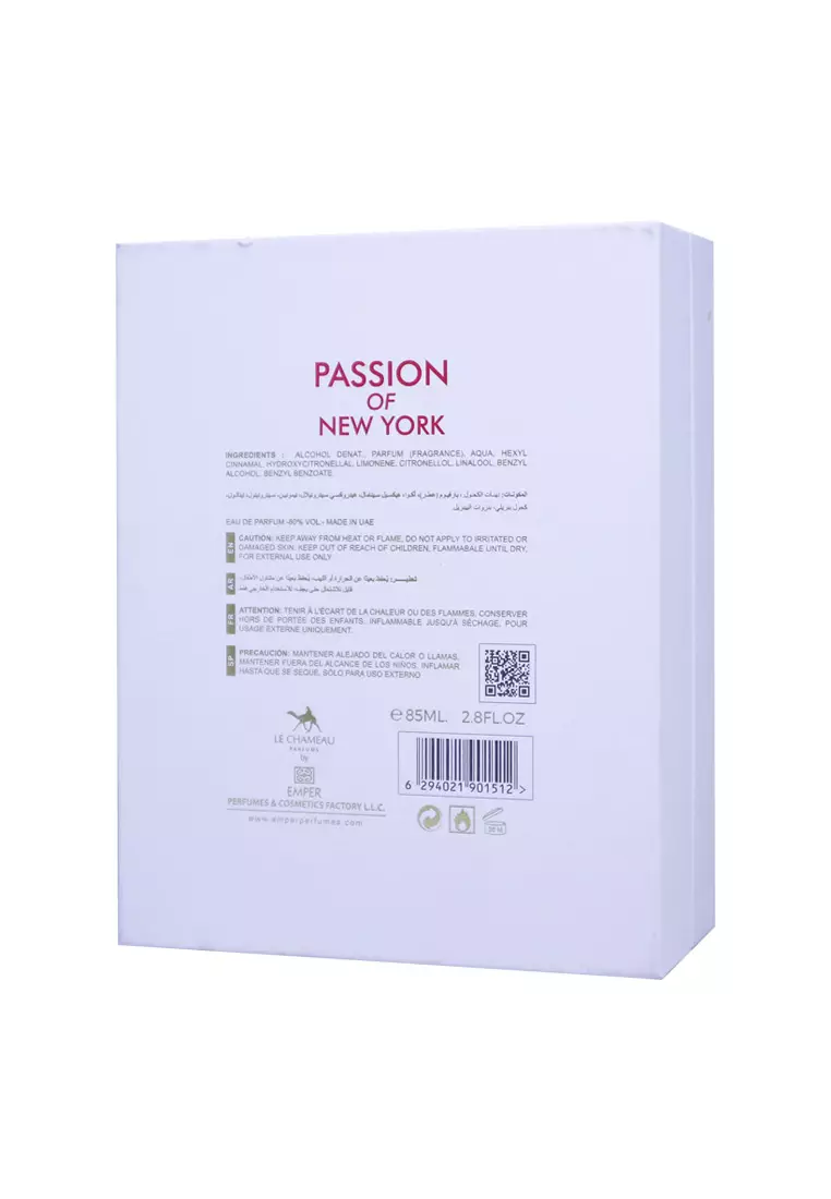 Emper Passion of New York EDP Woman 85 ML
