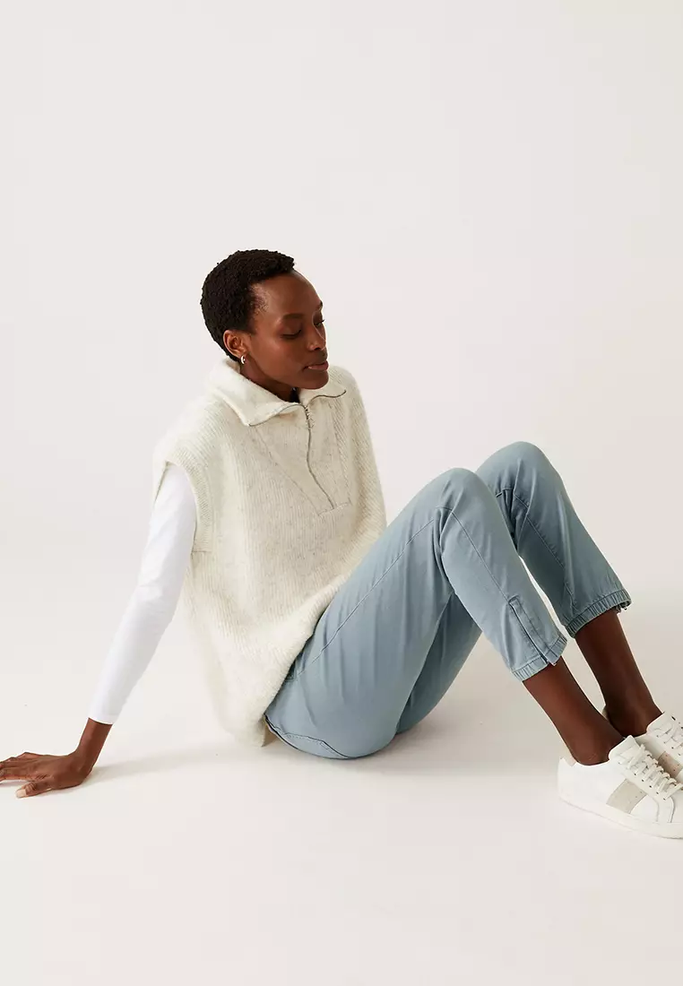 Cotton Rich Slim Fit Joggers