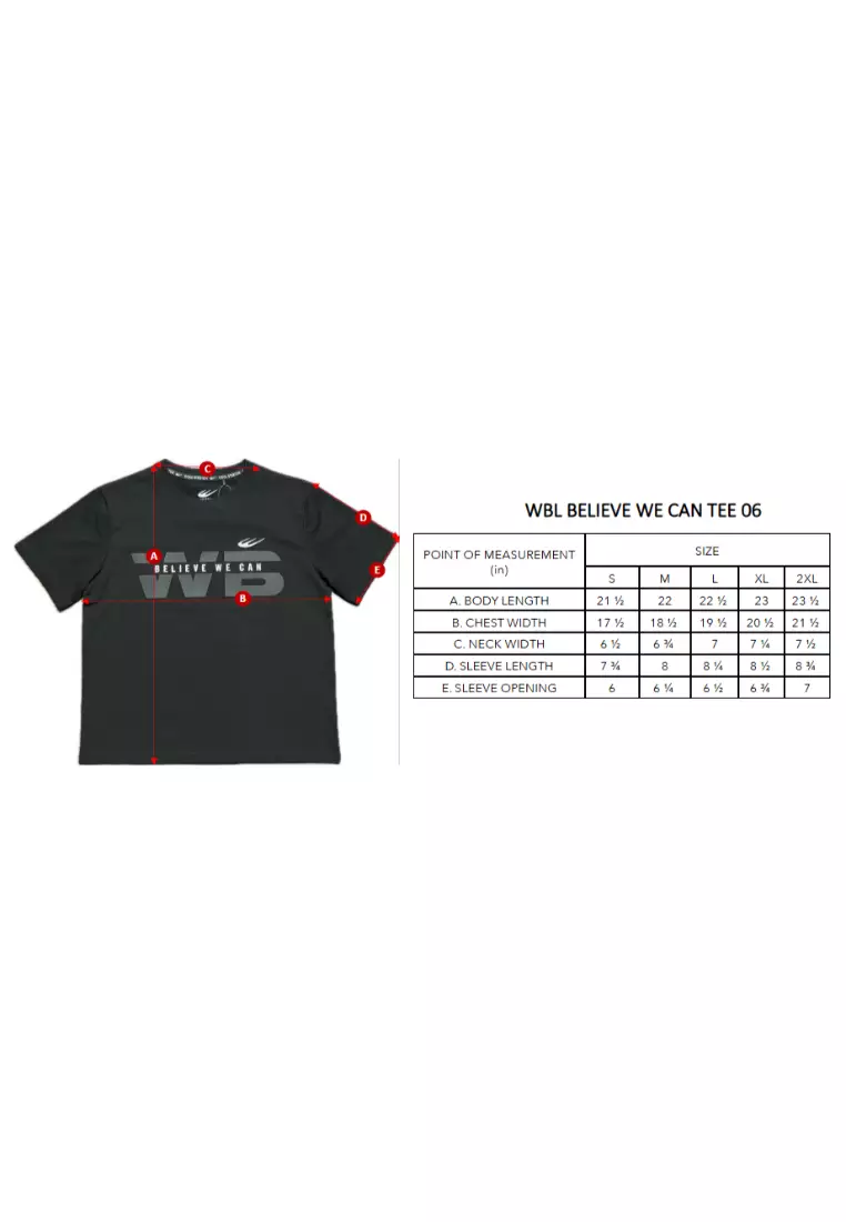 Women's Believe We Can Tee 06