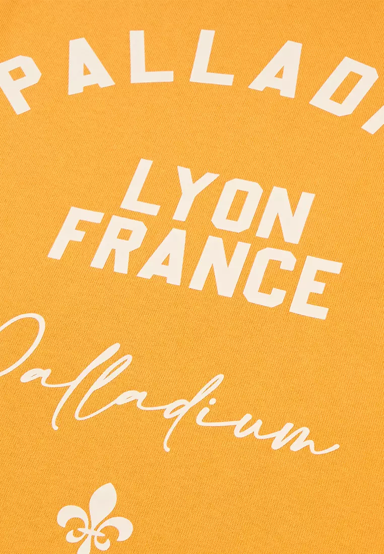 MEN'S VINTAGE PALLADIUM LOGO LOOSE FIT COTTON T-SHIRT