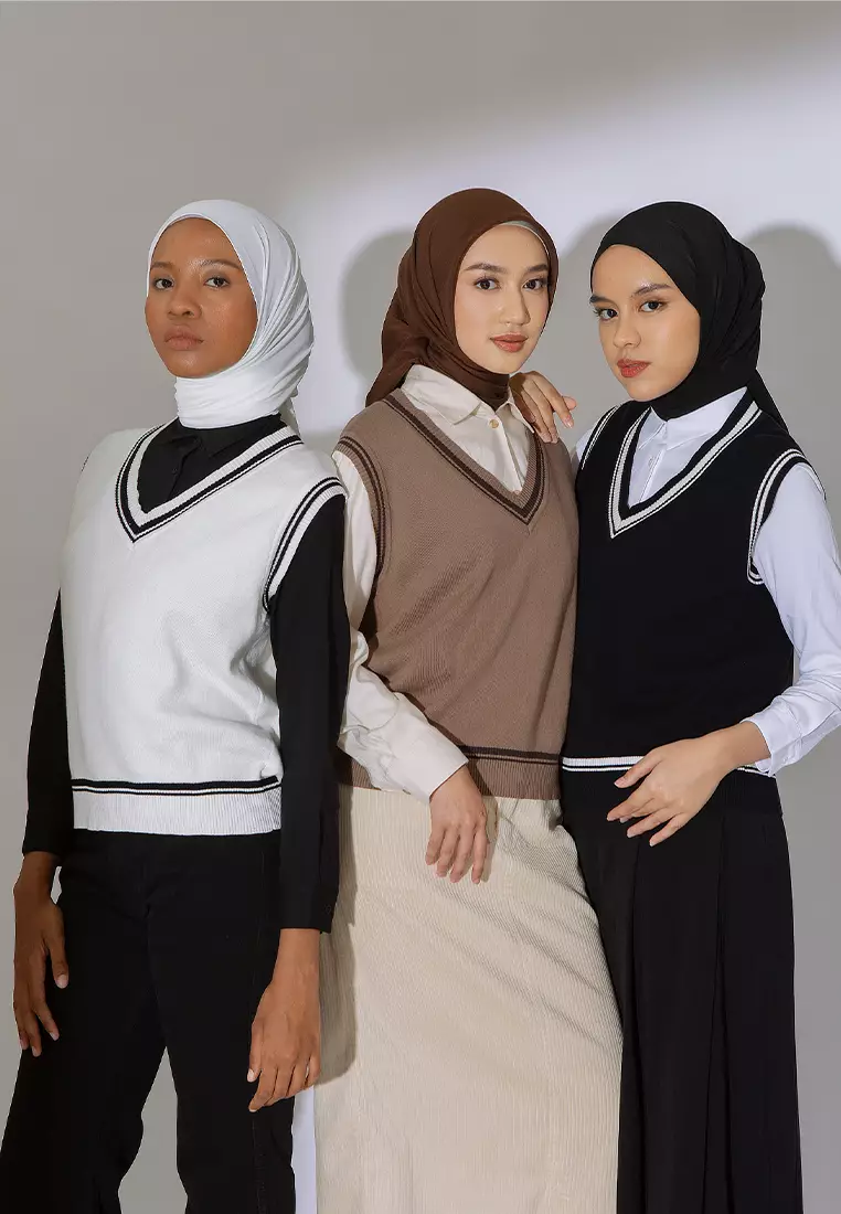 Ayya Knit Vest Hazelnut