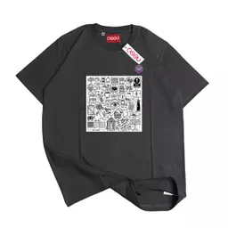 Black Wash, Gray, White. Black