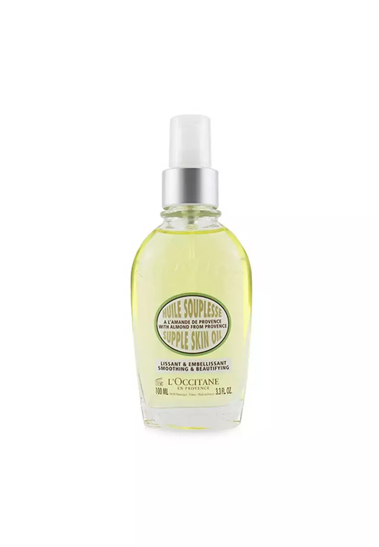 L'occitane - Almond Supple Skin Oil - Smoothing & Beautifying 100ml/3.3oz