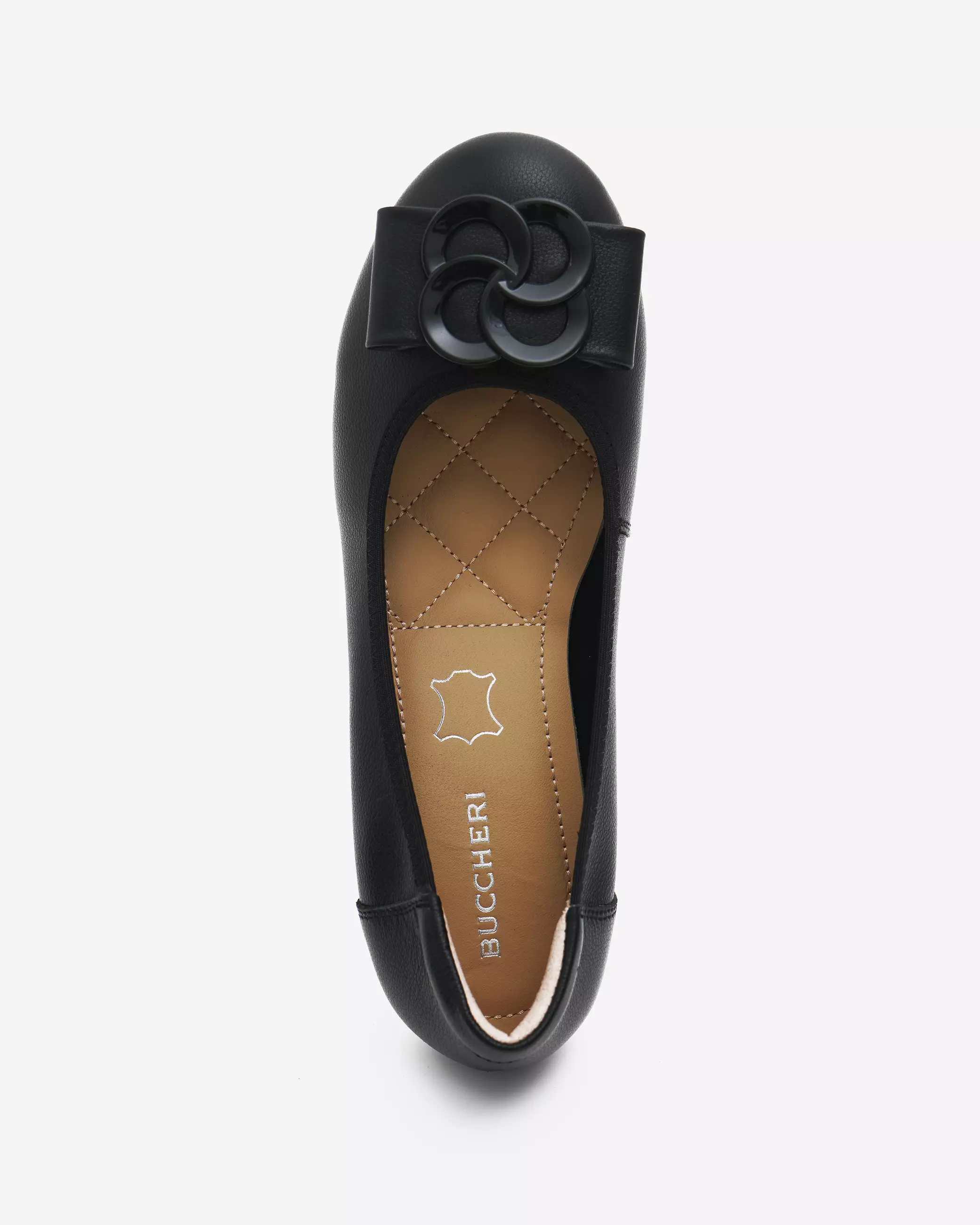Buccheri Vivienne Flats Women Black