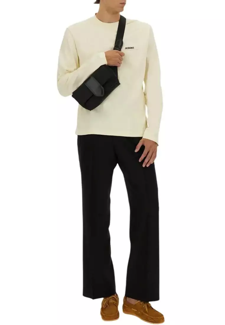 Men's Long Sleeve T-Shirt In White 25HTSM00570AJ0 0226 150