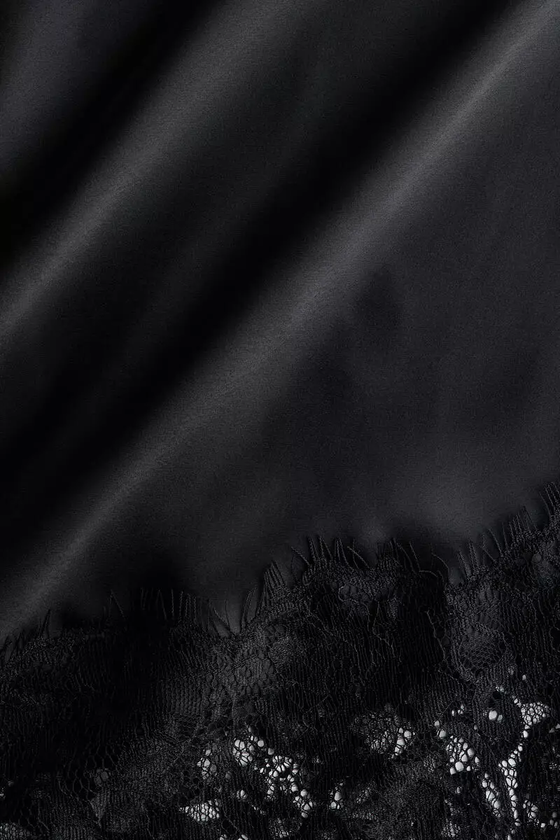 Satin halterneck dress