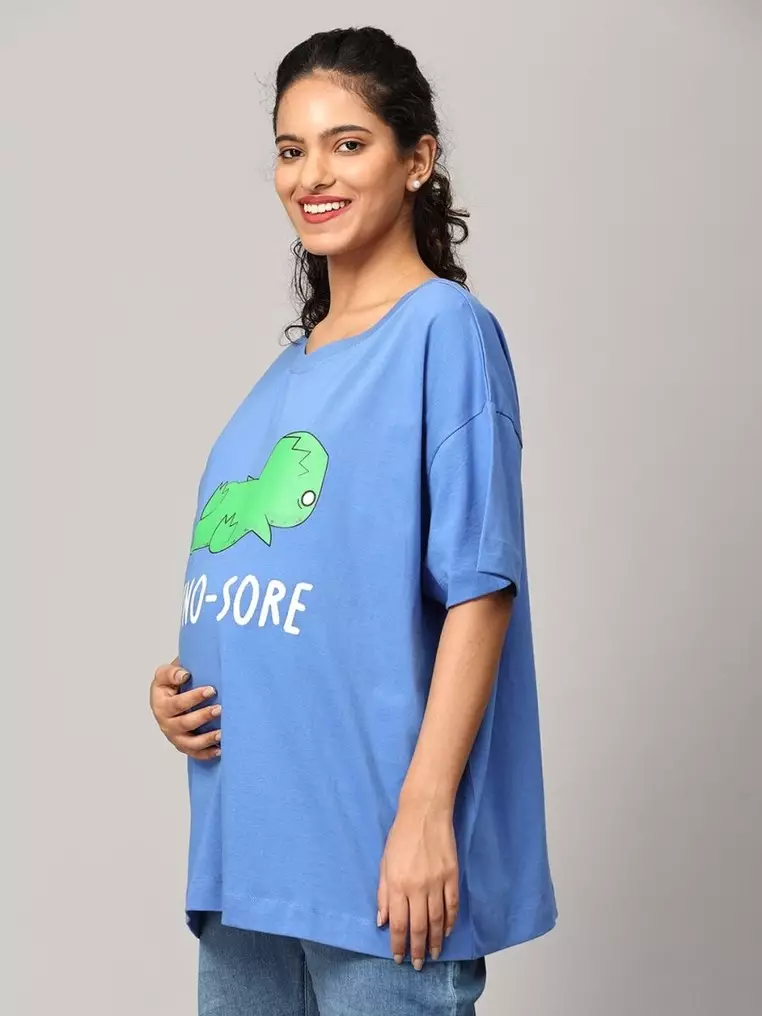 Dino Sore Oversized Mumma T-shirt