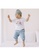 The Wee Bean white Organic Cotton Toddler Kids T-Shirt - We Are All Human Beans D3086KA2D6FA8BGS_2