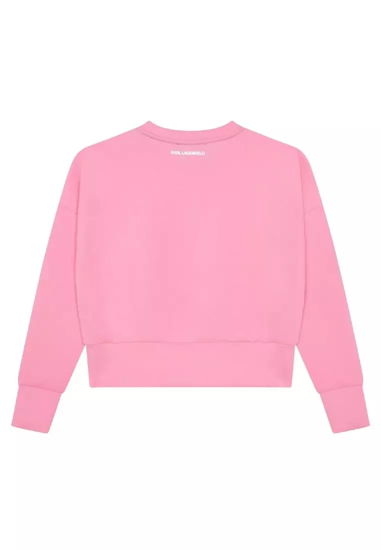 Buy KARL LAGERFELD KIDS KARL LAGERFELD GIRLS SWEATSHIRT 2023 Online |  ZALORA Singapore