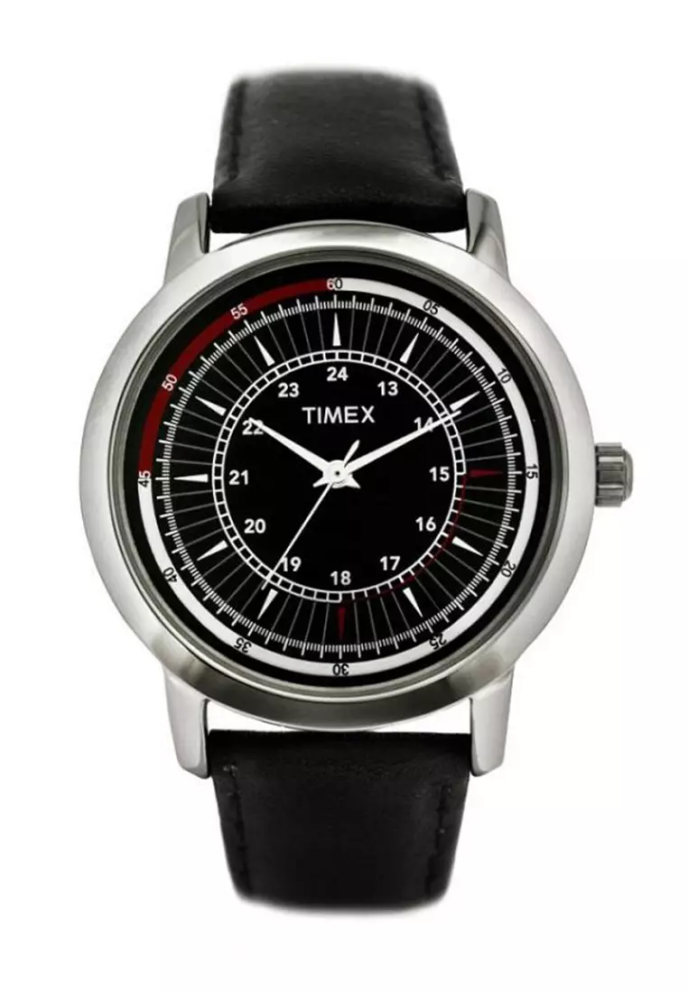 Timex tw00zr112 leather analog on sale