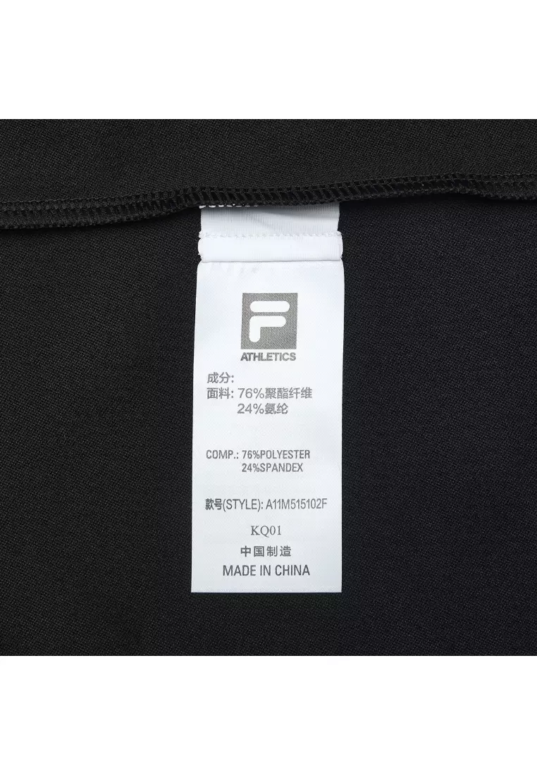 FILA CORE ATHLETICS GOLF MODERN FUSHION Men Polo T-shirt (Black / Green)