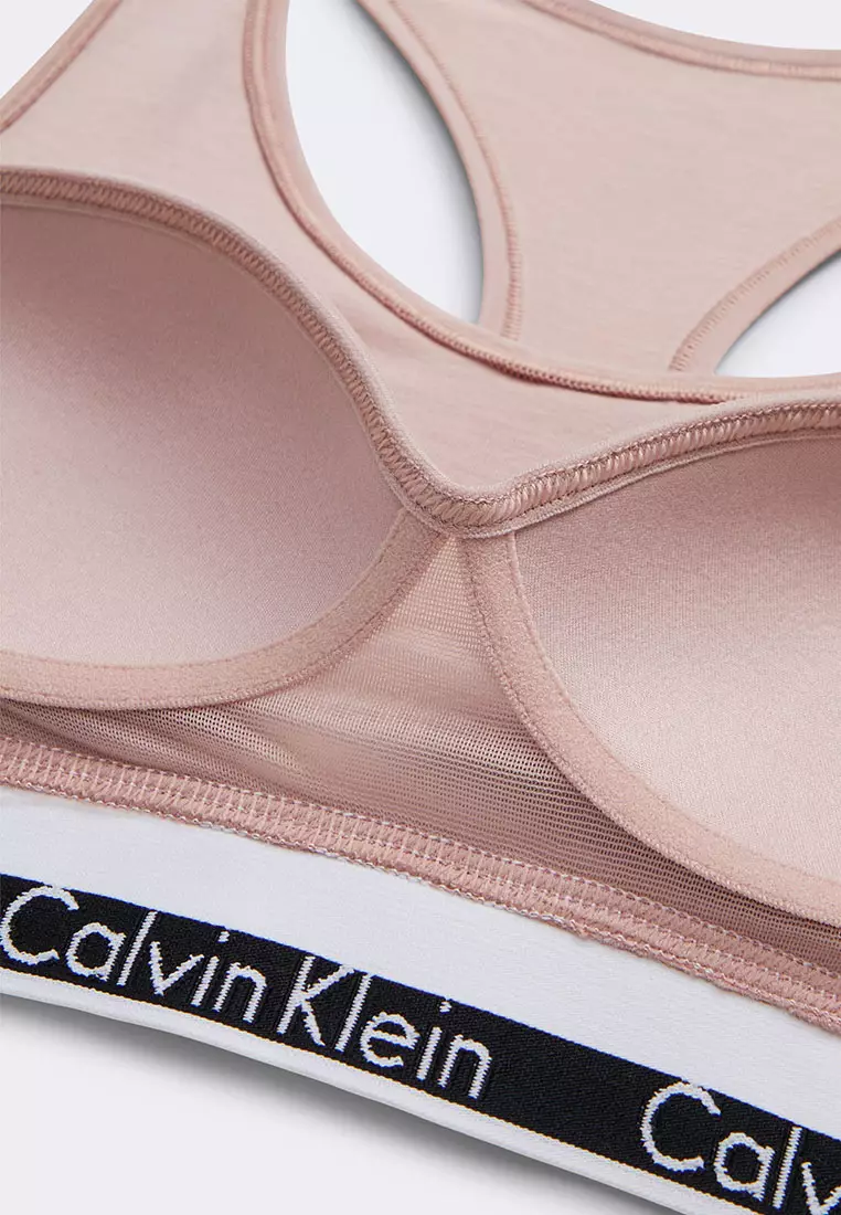 Buy Calvin Klein Cks Bra Medium Support Gray Rose 2024 Online