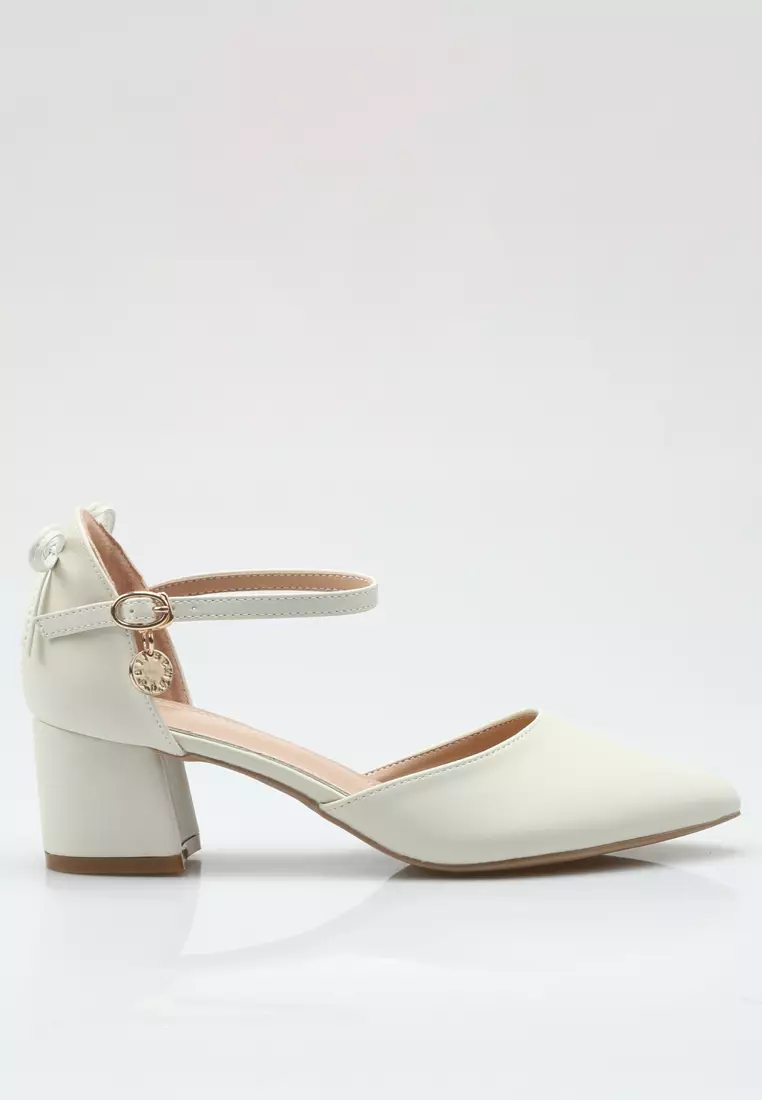 Discount on Twenty Eight Shoes  shoes - SKU: Bow Strap Mid Heel Th546-75