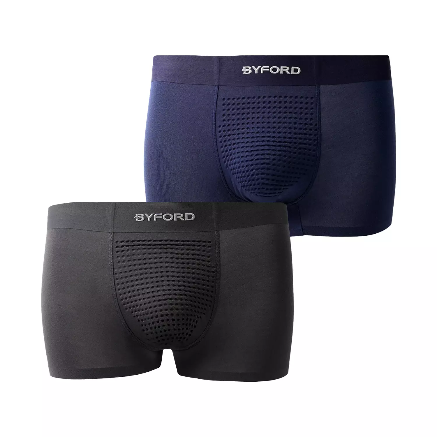Byford Men Boxer Underwear Isi 2 pc Modal Mix Color - YBYB10S2LM
