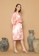 Cynthia pink Cynthia Kimono Set 2 in 1 Satin Polos - Pink 6D258AAA2F4619GS_3