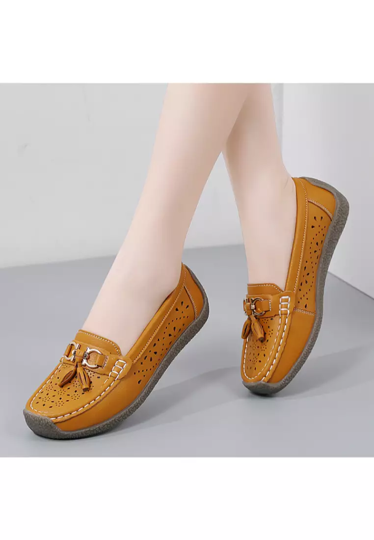 Buy SOEOES Spring Women's Loafers Casual Flats, Soft Soles