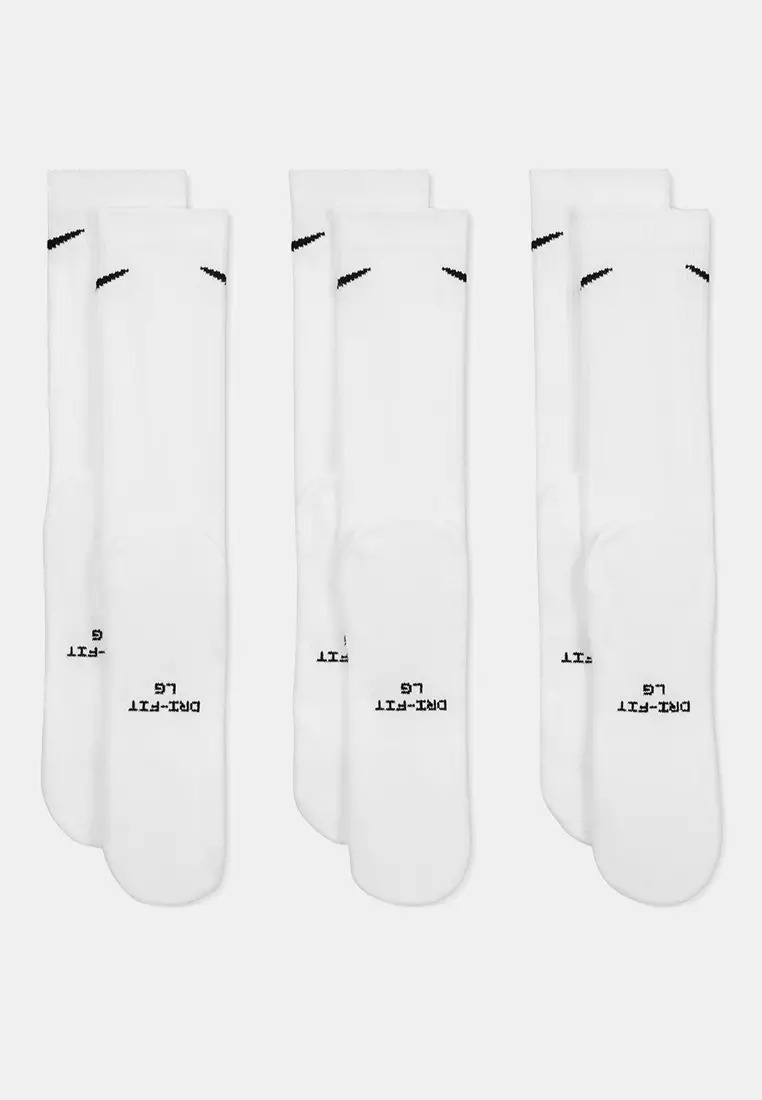 Everyday Elevated Unisex Crew Socks (3 Pairs)