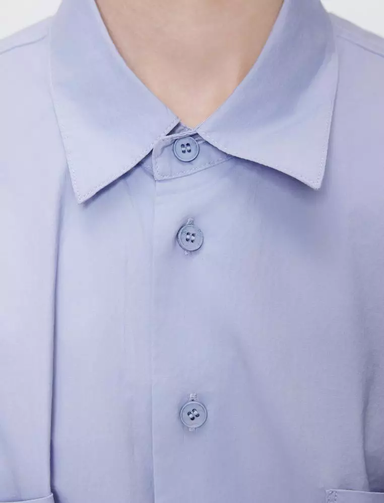 Short Sleeve Collared Utility Jumpsuit