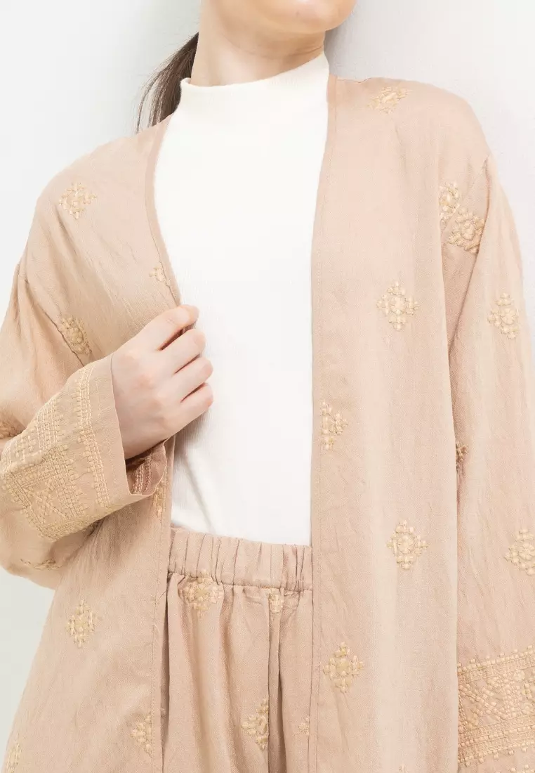 Tribal Emb Cotton Outer
