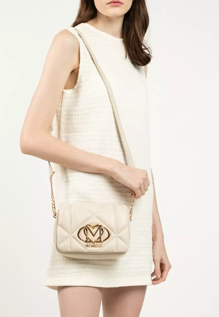 Embossed Quilted Crossbody Bag (nt)