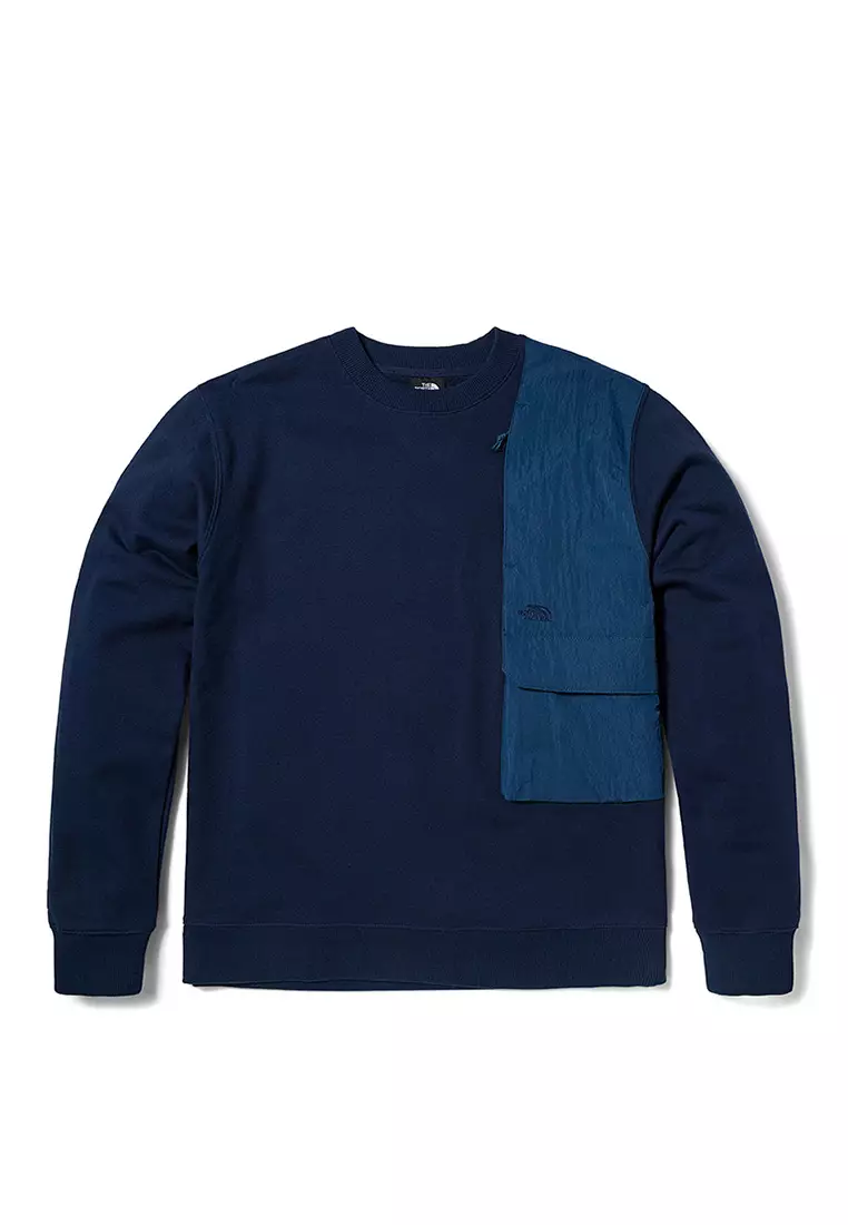 north face navy sweatshirt