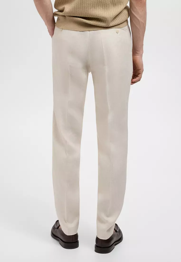Slim Fit Suit Pants