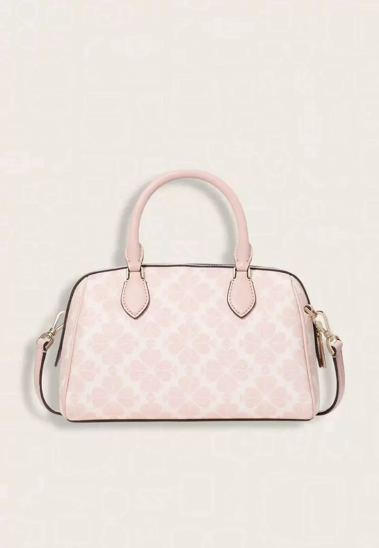 Kate Spade Spade Flower Duffle Crossbody Rose Smoke