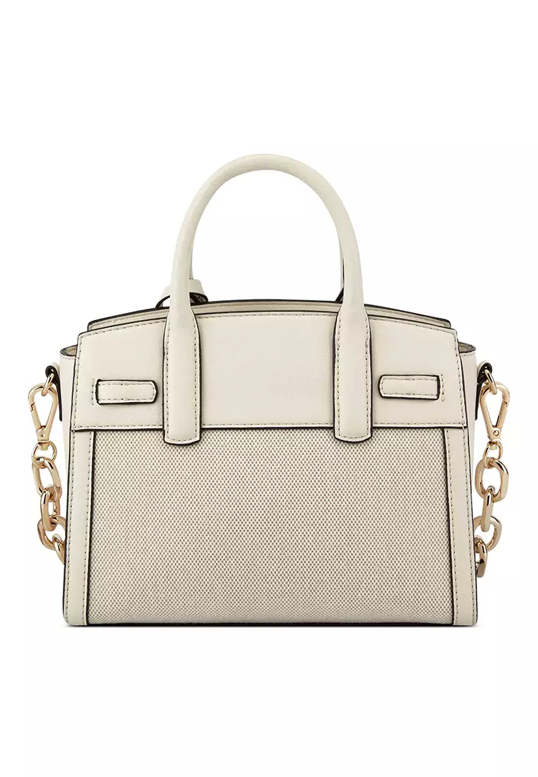 Buy Nine West Dax Mini Jetset Satchel Natural/Cream 2024 Online ...