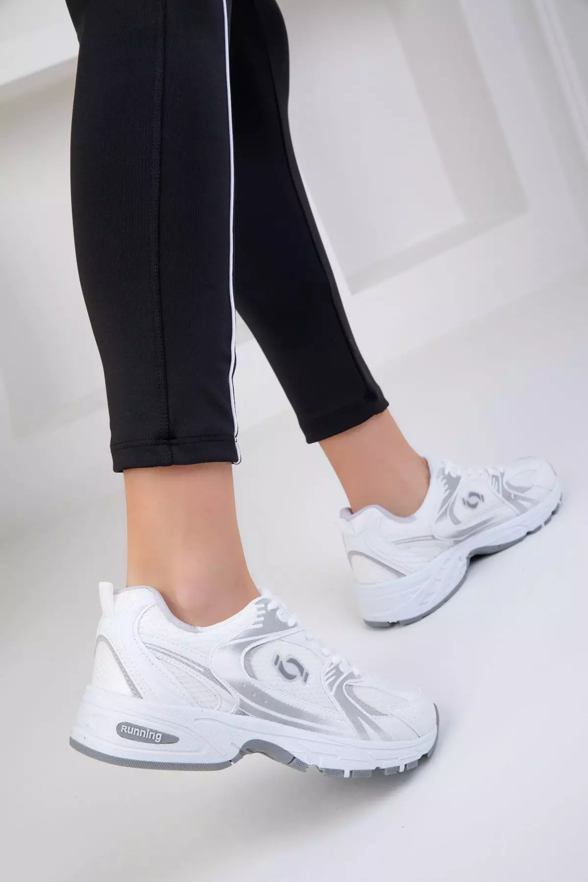 Panelled Sneakers
