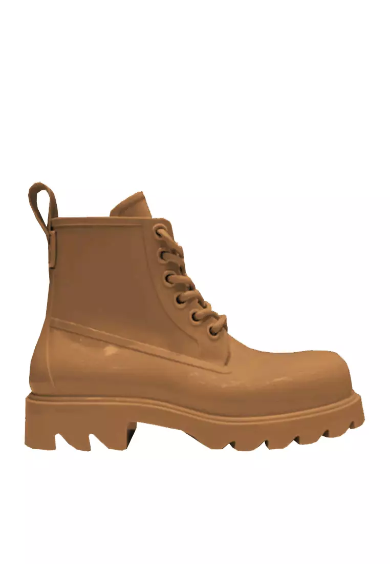 Pvc lace up boots cheap