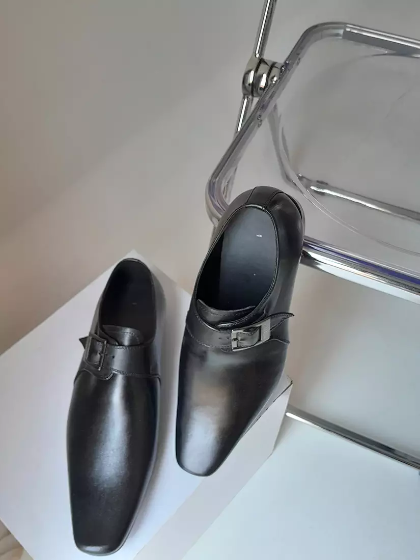 Brave Pantofel Formal Kantor Pria Kulit Asli