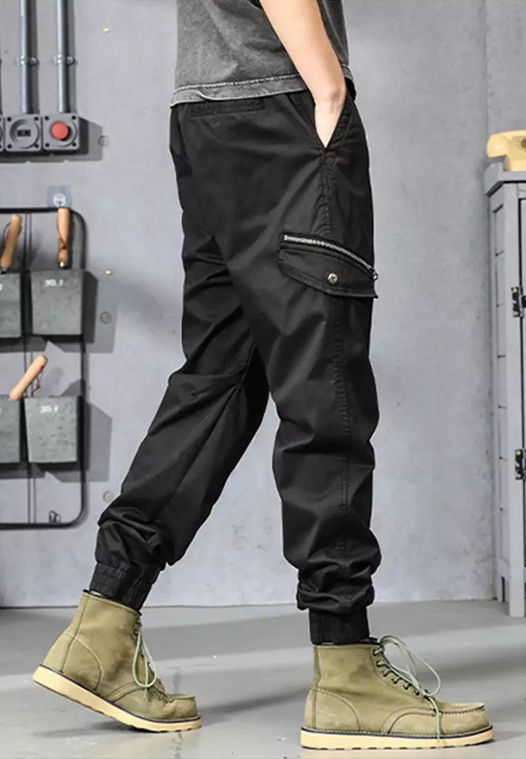 Functional Style Pockets Cargo Pants GJL678
