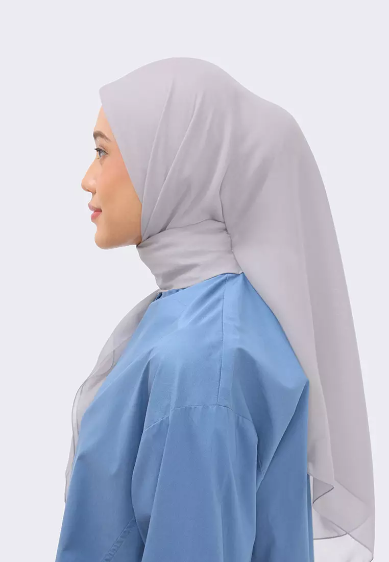 Ria Miranda Cool Grey Rarina Scarf
