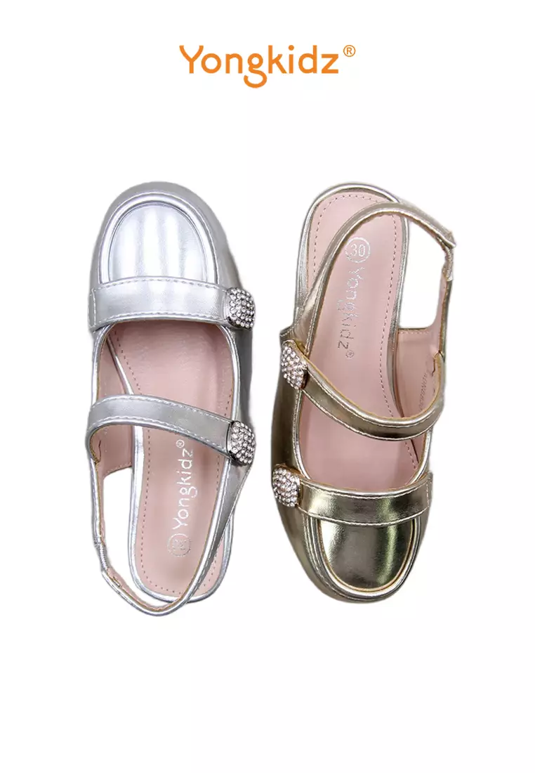 YONGKIDZ MARY JANE GIRL OL-ADN88301-24 SILVER