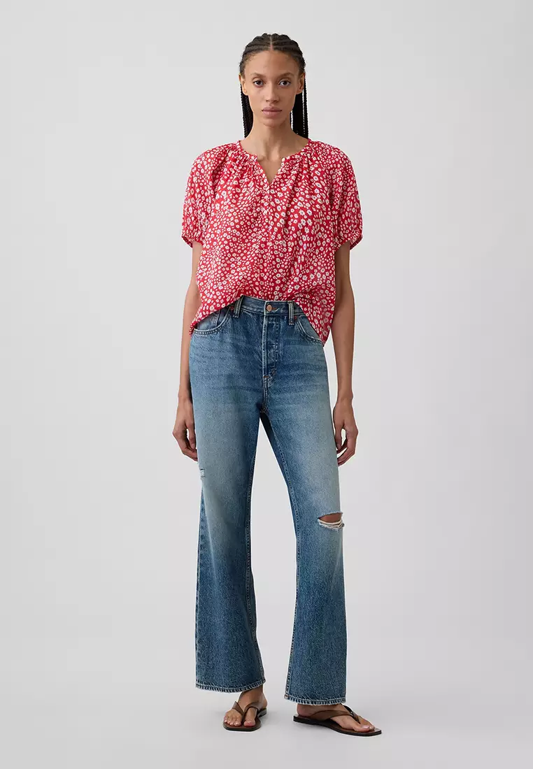 Puff Sleeves Top