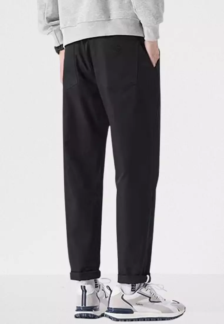 Elasticated Waist Slim Pants