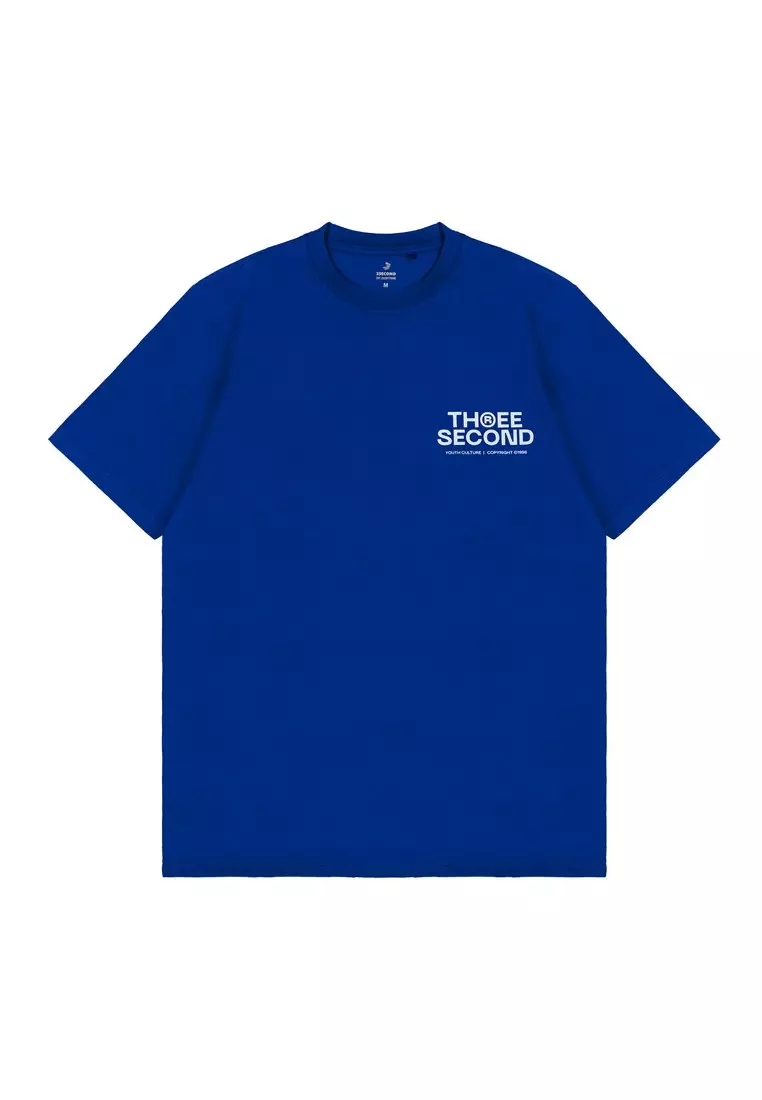 3Second Men's T-Shirt Short Sleeve Regular Fit Cotton Colmar OL-C260425