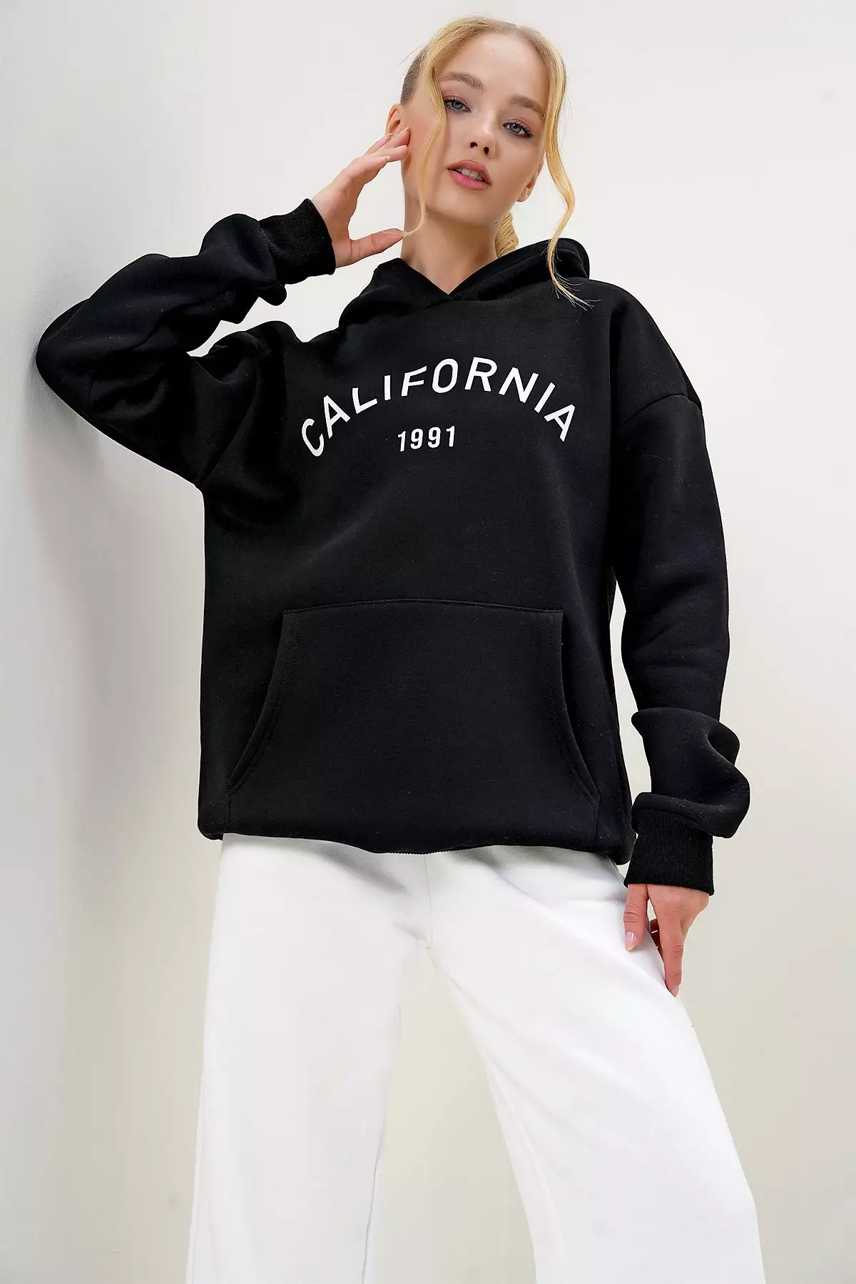 Printed Hoodie